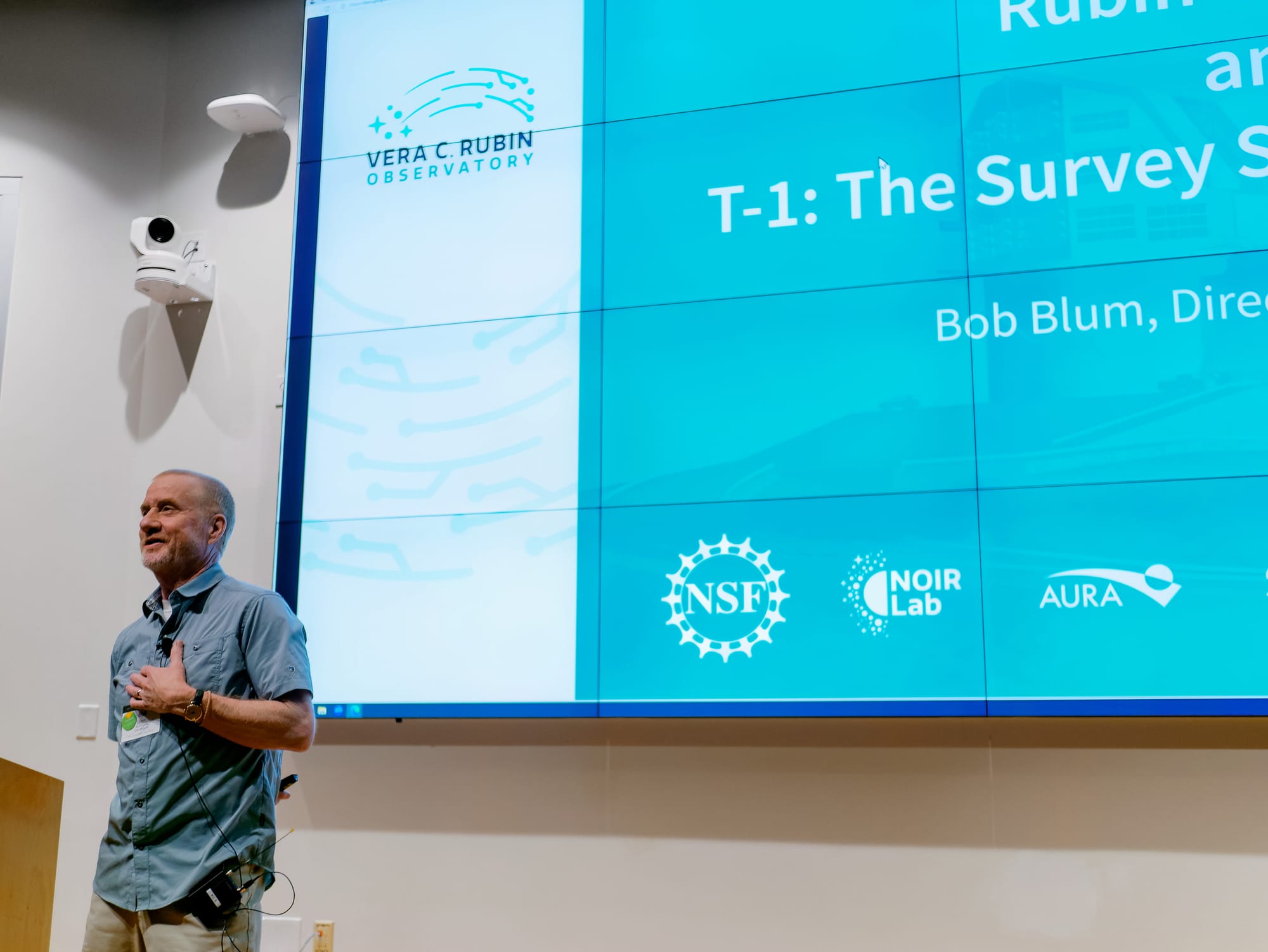 Rubin Observatory staff and scientists gathered at SLAC National Accelerator Laboratory for the 2024 Rubin Community Workshop on 22-26 July. The week was full of scientific sessions, plenaries, poster presentations, and informal opportunities for collaboration.