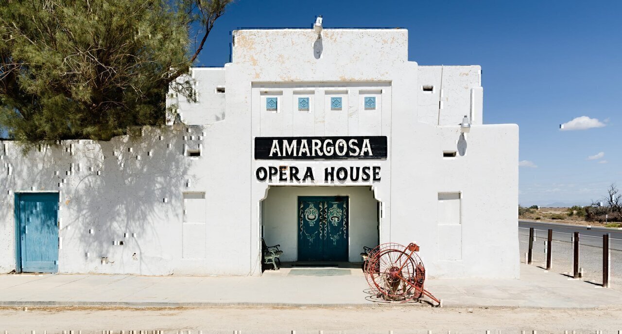Amargosa Opera House and Hotel at Death Valley Junction near Death Valley
