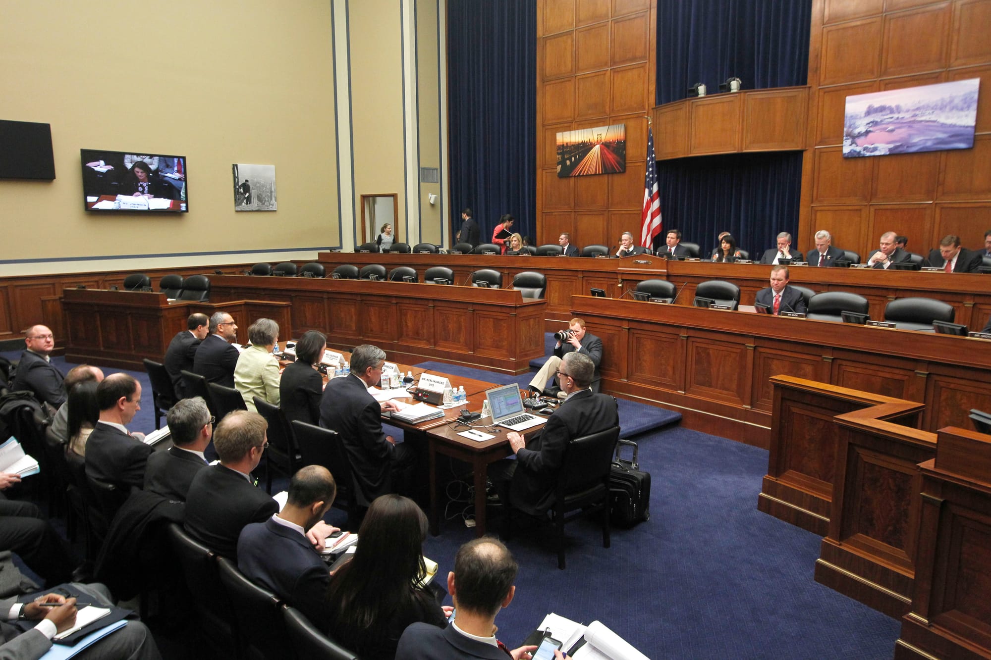 U.S. Customs and Border Protection Commissioner R. Gil Kerlikowske testifies before the House Oversight and Government Reform Subcommittee on Government Operations about the Visa Waiver Improvement and Terrorist Travel Prevention Act in Washington, D.C., Feb. 10, 2016. (U.S. Customs and Border Protection Photo by Glenn Fawcett)