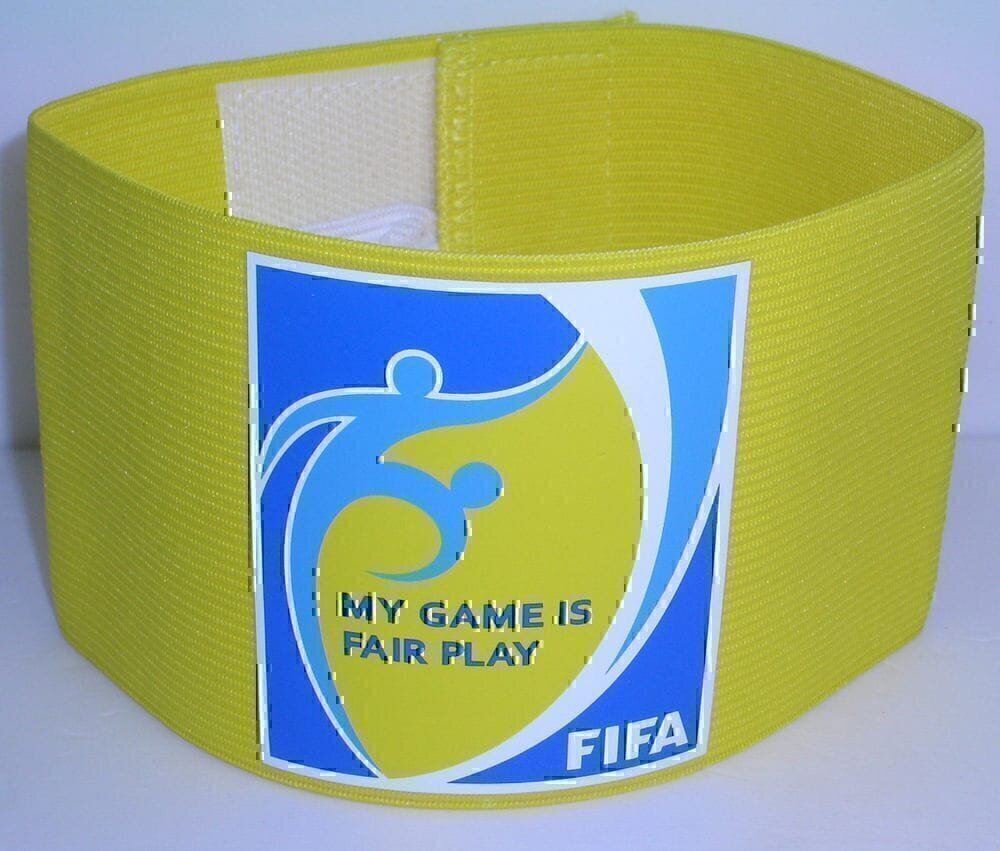 The FIFA official Captain armband.