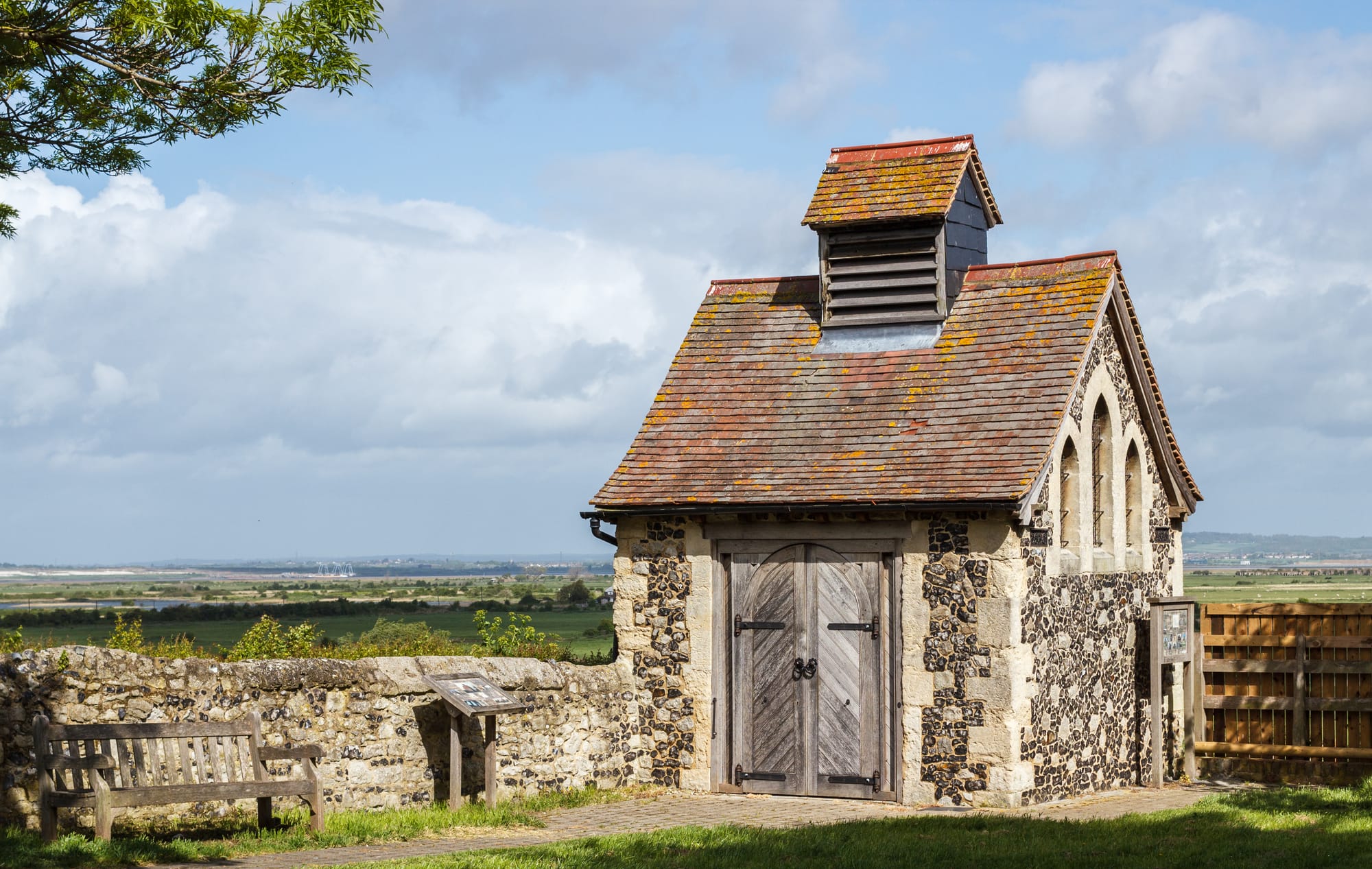 The Charnel House, located in a corner of the graveyard at St Helen's Church in Cliffe, Kent, England. The Charnel House was built during the mid 19th century. It was used as a make-shift mortuary until the bodies were taken away to be buried. Its location close to the river Thames is key as bodies found were washed up or floating along the Thames were retrieved and taken to the charnel house to be stored awaiting identification and burial.
The building continued to be used until the start of the twentieth century, when a series of Public Health Acts forced buildings such as this to become redundant. After this, the Church used it for storage and at one time a hive of bees was also put in there to deter intruders. It is now classified as a Grade II listed building by English Heritage.