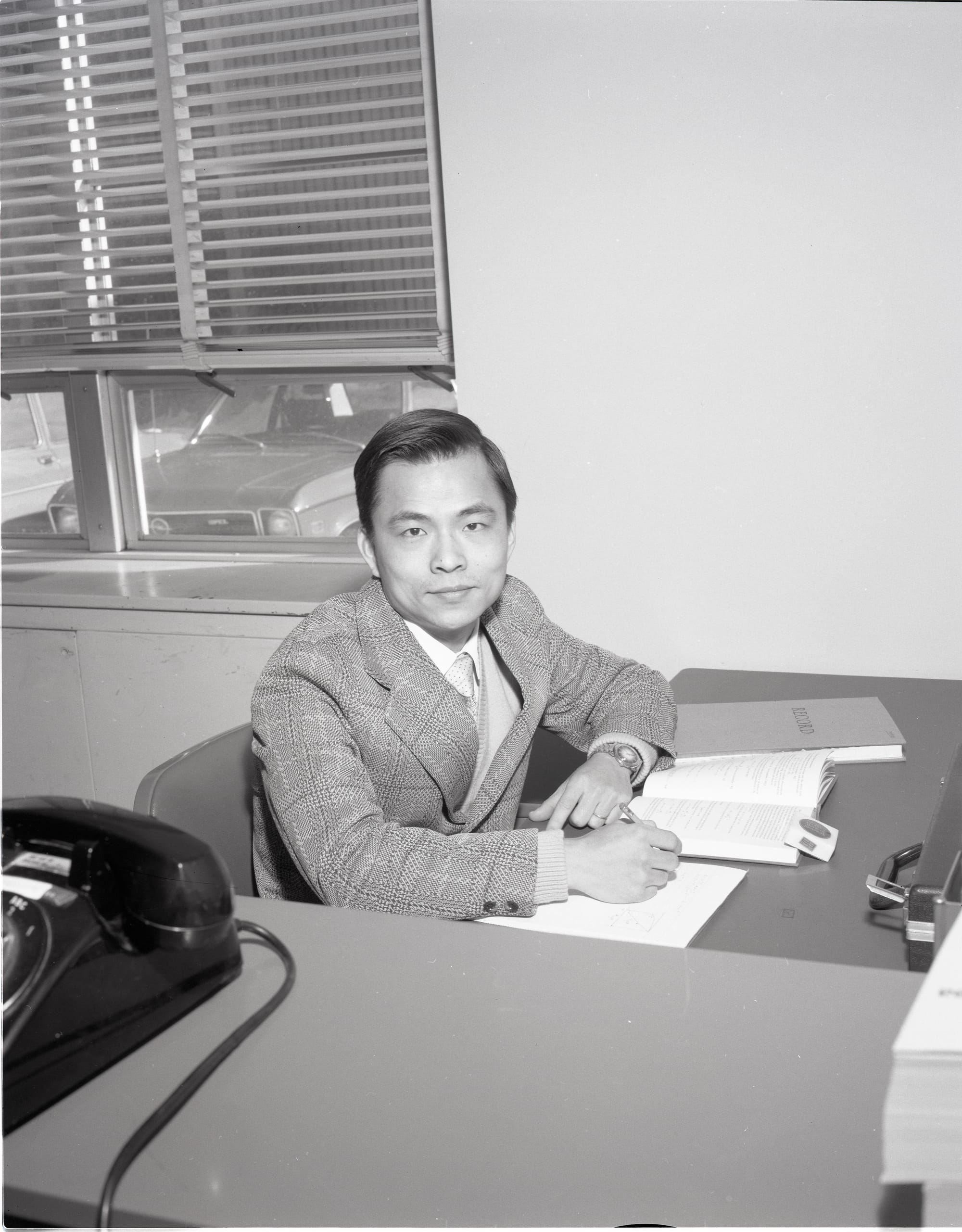 Scope and content: The original finding aid described this as:
Capture Date: 2/9/1976
Photographer: DONALD HUEBLER
Keywords: Larsen Scan