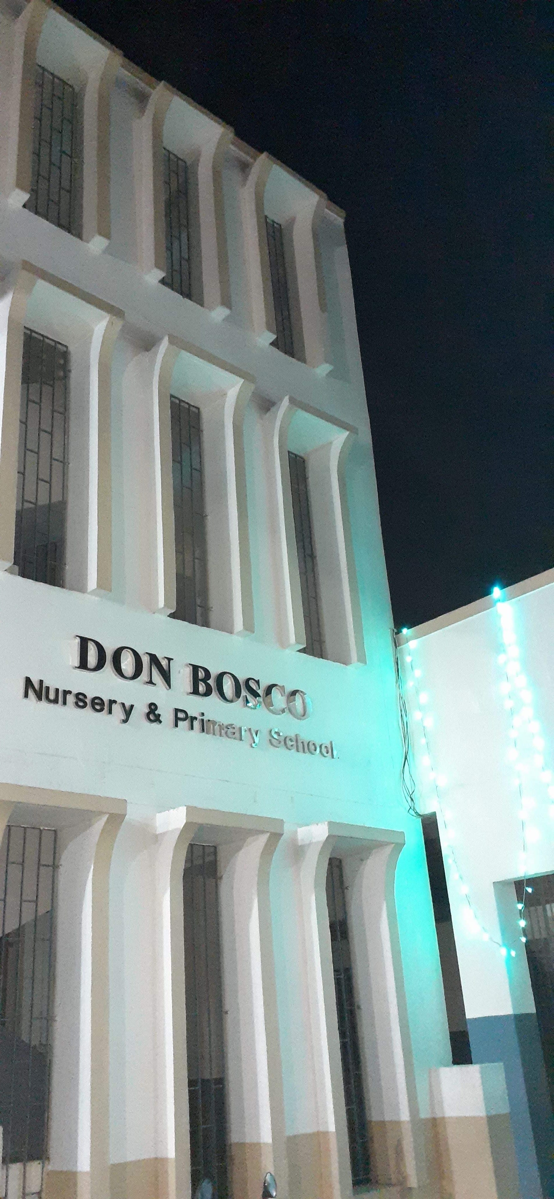 School of Motivating students, 'Don Bosco Nursery and Primary School', Perambur, Chennai, Tamil Nadu, India.