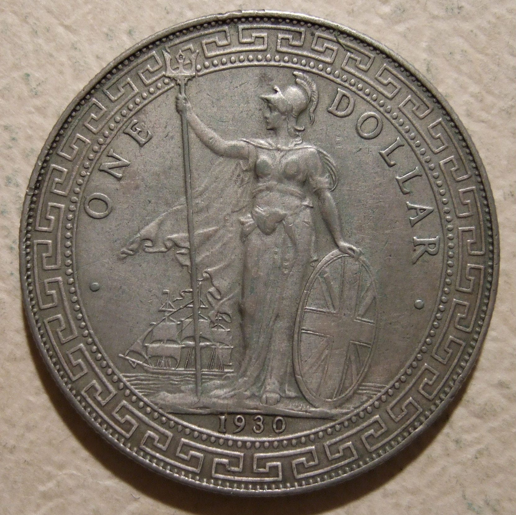 British trade dollar used in Asia and the Middle East. 1930.