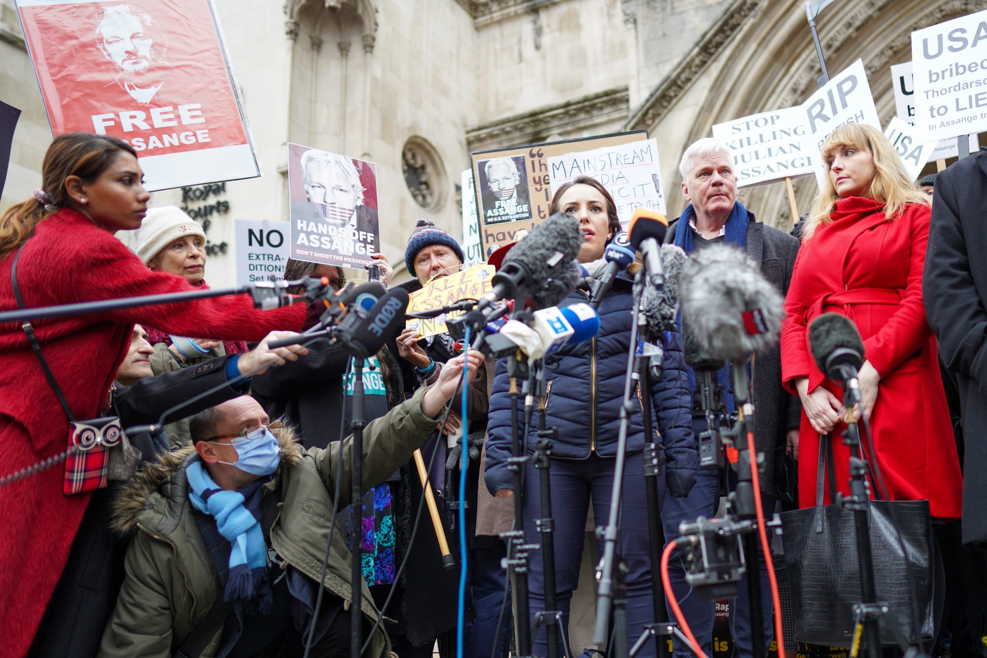 On 24 January 2022, Julian Assange's defence team won the right to take his extradition case to the UK's Supreme Court. 
When Julian Assange's partner, Stella Morris, left the High Court in London she gave a brief speech to a crowd of supporters and the press - 
"Make no mistake," she declared, "We won today in court," but then added, 'but let's not forget that every time we win, as long as this case is not dropped, as long as Julian is not freed, Julian continues to suffer." 
While Assange's defence team have been granted the right to apply for a hearing at the Supreme Court, it will be up to Britain's highest court to decide whether to agree to consider his case.  That decision on a possible Supreme Court hearing is expected sometime in the next two to three months. 
Unfortunately, the remit of the appeal has been restricted to examining the United States' claimed legal promises on how Assange will be treated, rather than to the wider issues of freedom of speech, the CIA plot to assassinate him, the extent to which the evidence against him has obviously been fabricated or as to whether his treatment in Belmarsh Prison has amounted to torture.

If convicted in the United States on the charges of espionage for exposing US war crimes in Afghanistan and Iraq as well as other wrongdoing by the United States and other governments, he faces up to 175 years in prison.