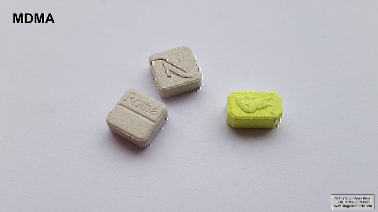Famously re-synthesized by Shulgin in 1965, MDMA is one of the most popular recreational drugs in the world. It isn't without risk, however, much of which relates to dose and mistaken identity (so test to confirm that it is actually MDMA). It has a huge list of street names, including adam, doves, E, ecstasy,  flip, happy pill, love drug, love pill, molly, party drug, roll, ShabuShabu, Shabu and XTC.
Ref: www.DrugUsersBible.com