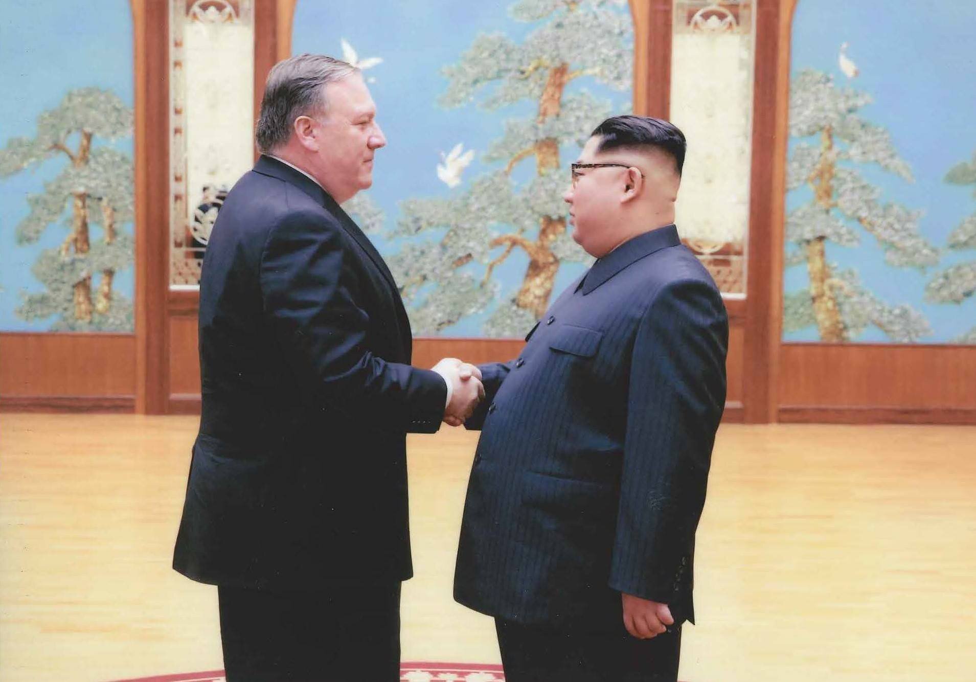 Photos of Secretary of State Pompeo in North Korea. Secretary Pompeo will do an excellent job helping President Trump lead our efforts to denuclearize the Korean Peninsula.