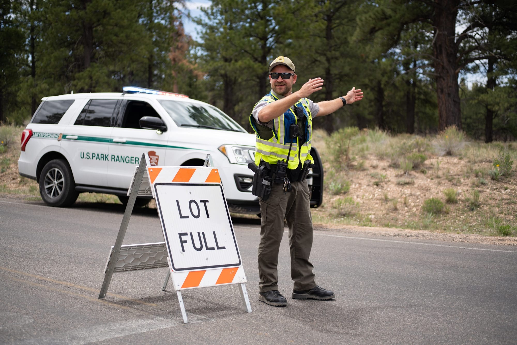 National Park Service Law Enforcement Ranger in the Bryce Canyon National Park