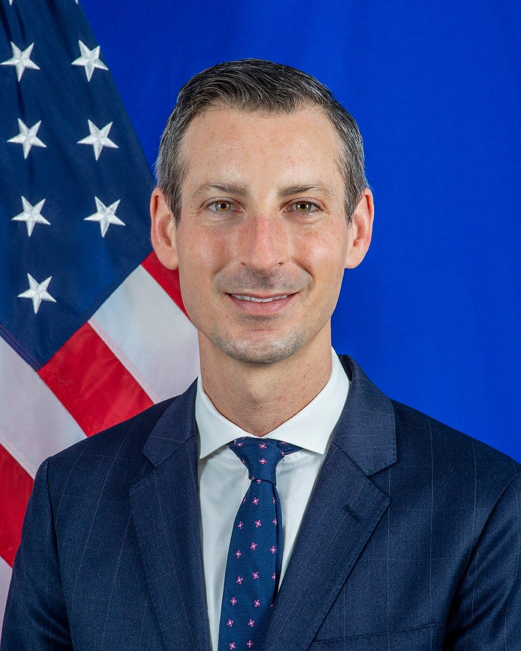 Official photo of Ned Price, Spokesperson for the U.S. Department of State