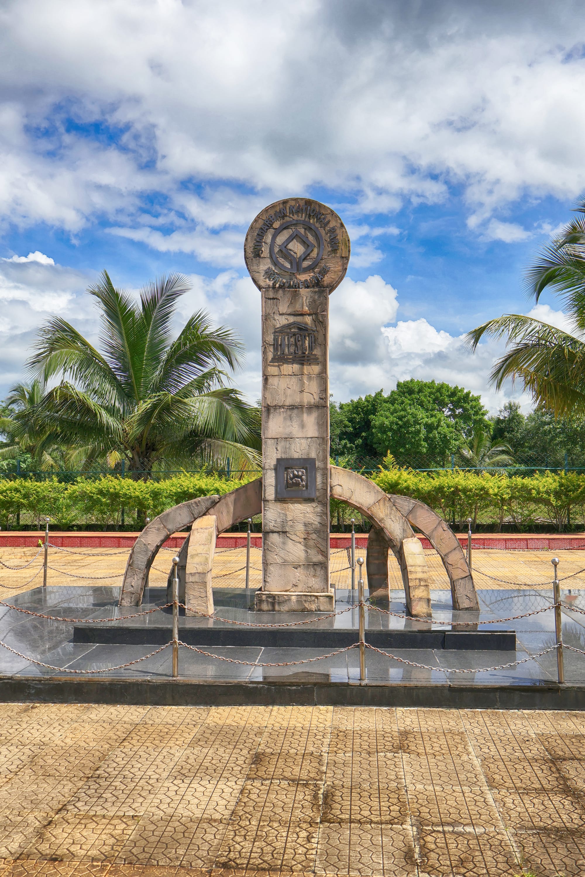 Sundarban National Park is a national park in West Bengal, India, and core part of tiger reserve and biosphere reserve. It is part of the Sundarbans on the Ganges Delta and adjacent to the Sundarban Reserve Forest in Bangladesh. It is located to south-west of Bangladesh. The delta is densely covered by mangrove forests, and is one of the largest reserves for the Bengal tiger. It is also home to a variety of bird, reptile and invertebrate species, including the salt-water crocodile. The present Sundarban National Park was declared as the core area of Sundarban Tiger Reserve in 1973 and a wildlife sanctuary in 1977. On 4 May 1984 it was declared a national park. It is a UNESCO World Heritage Site inscribed in 1987, and it has been designated as a Ramsar site since 2019.
