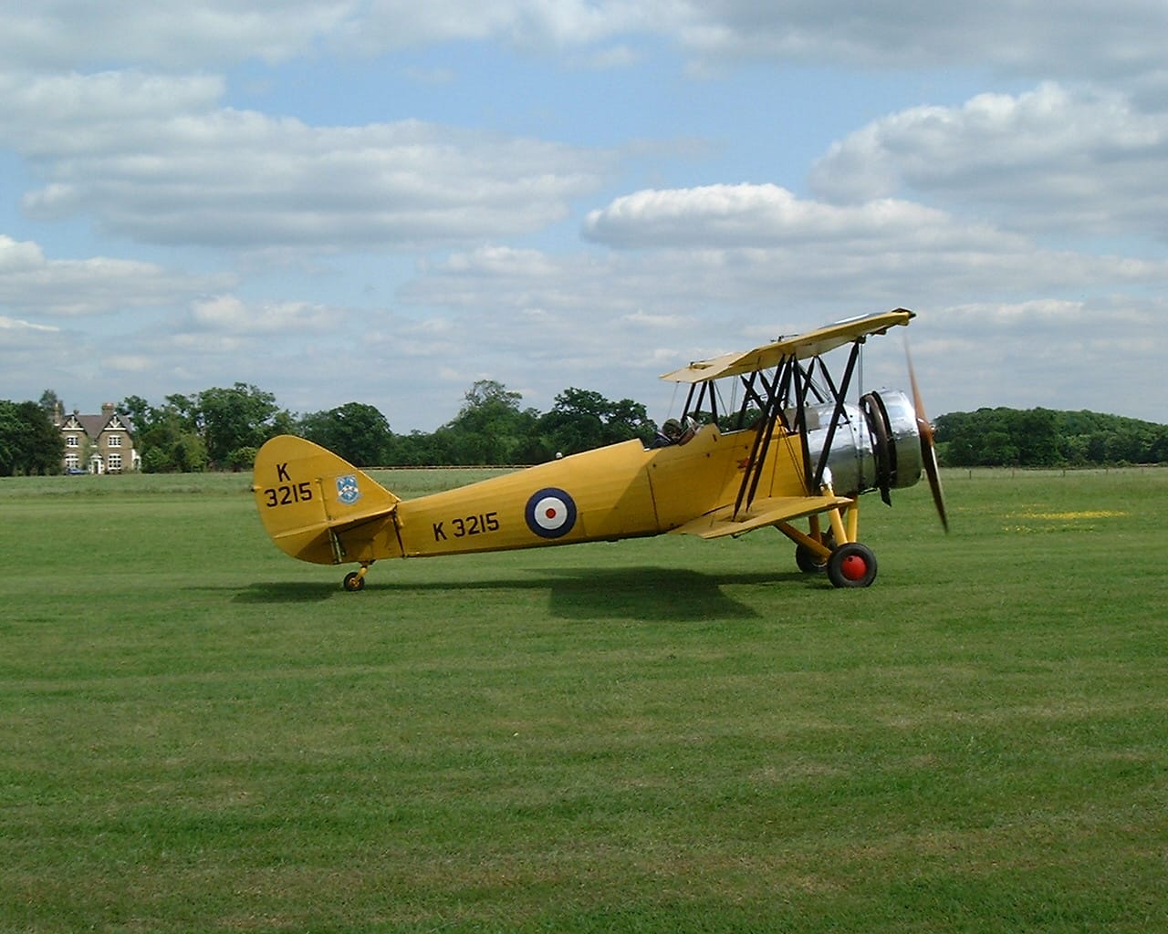Avro 621 Tutor At the Shuttleworth Collection.