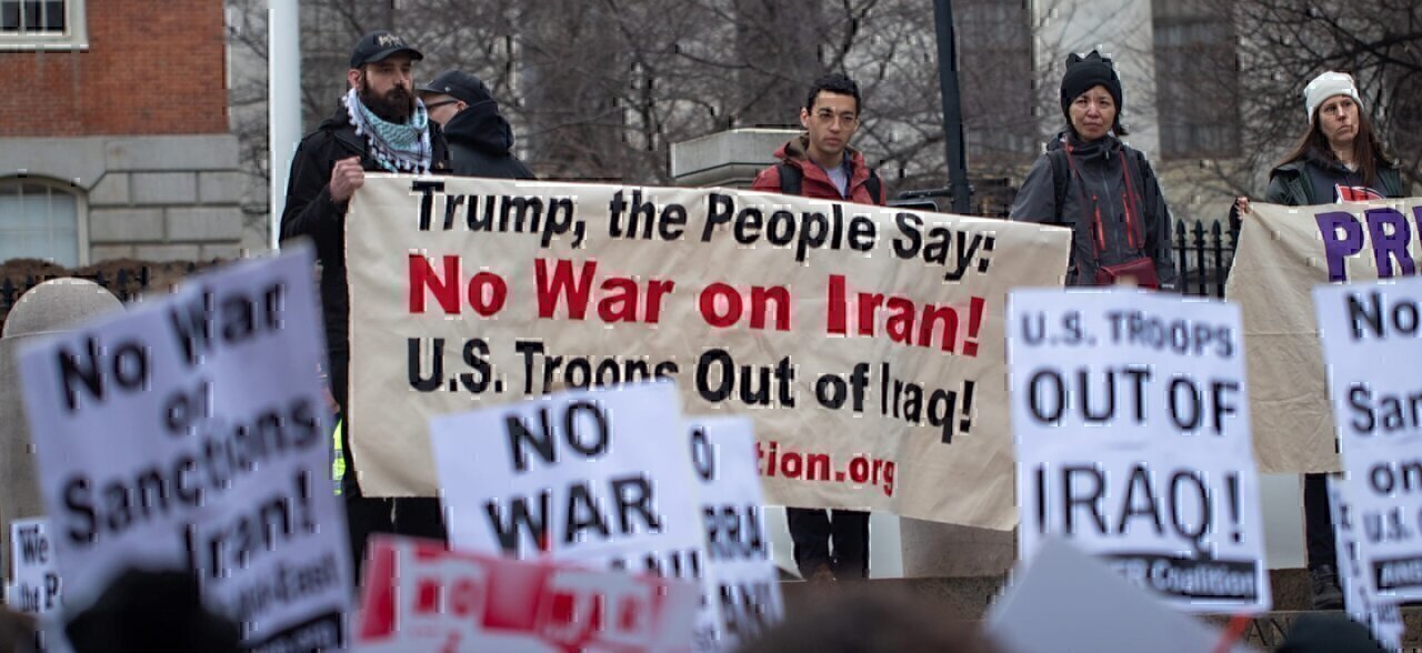 Boston Iran War/Peace Protests 2020