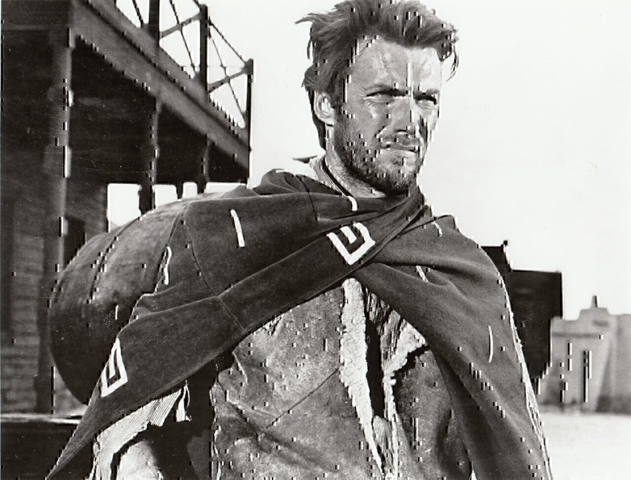 Publicity photo of Clint Eastwood for A Fistful of Dollars (Per un pugno di dollari)