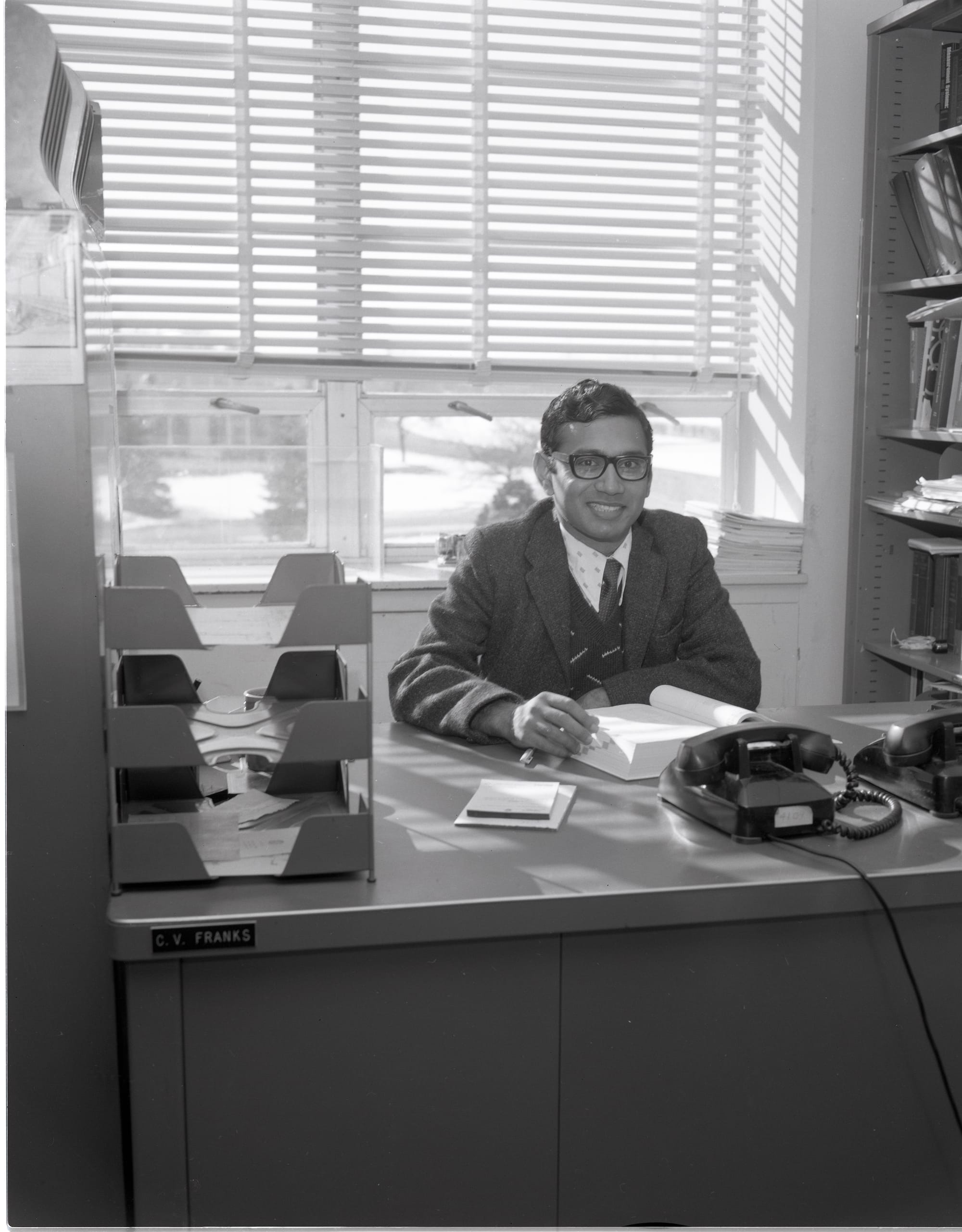 Scope and content: The original finding aid described this as:
Capture Date: 2/9/1976
Photographer: DONALD HUEBLER
Keywords: Larsen Scan