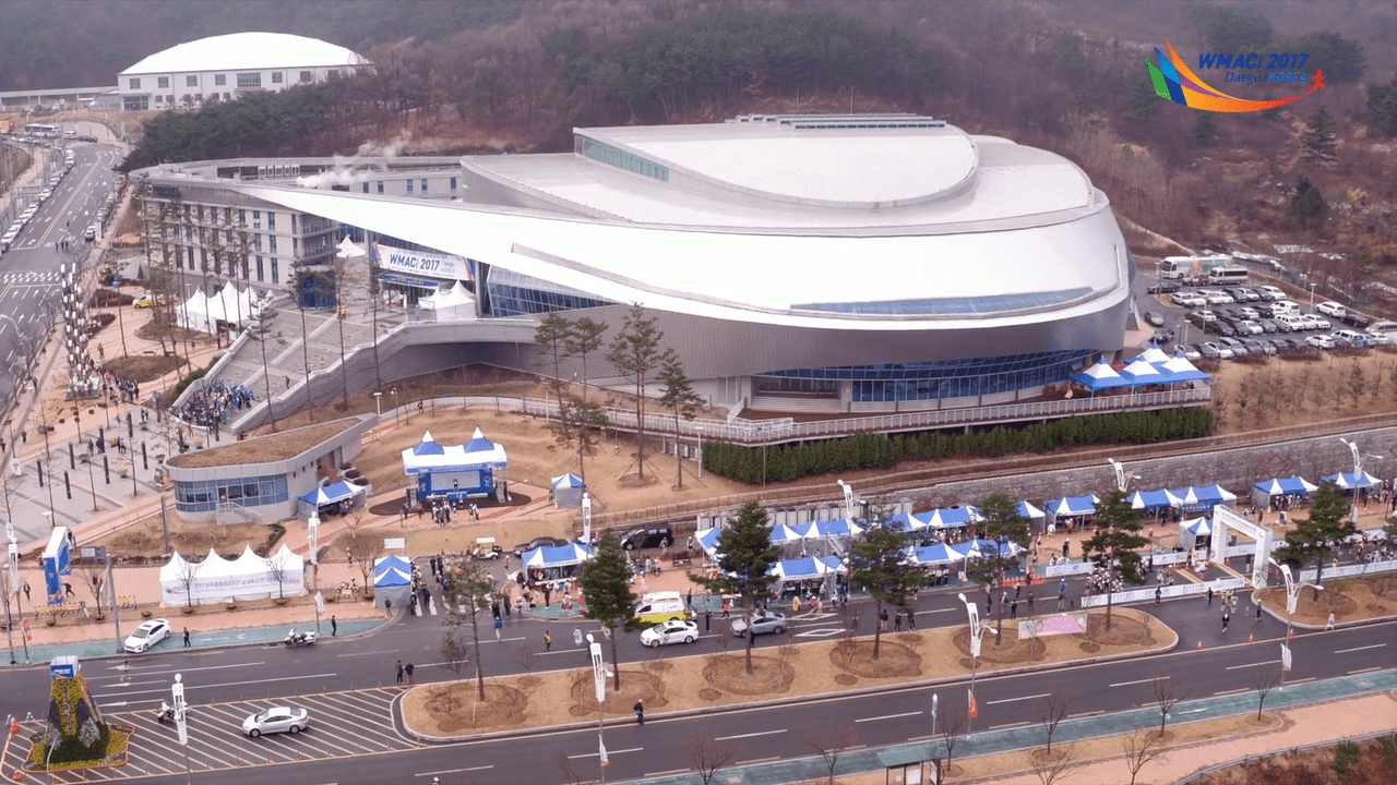 Daegu Athletics Promotion Center for 2017 World Masters Athletics Indoor Championships