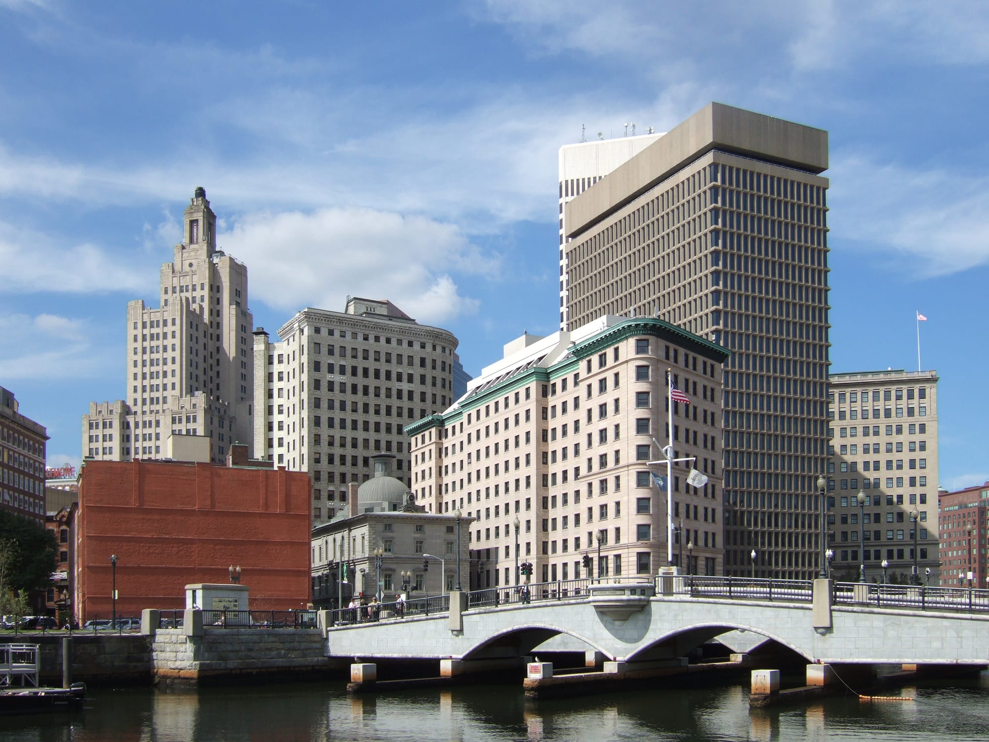 Downtown Providence Rhode Island in 2008