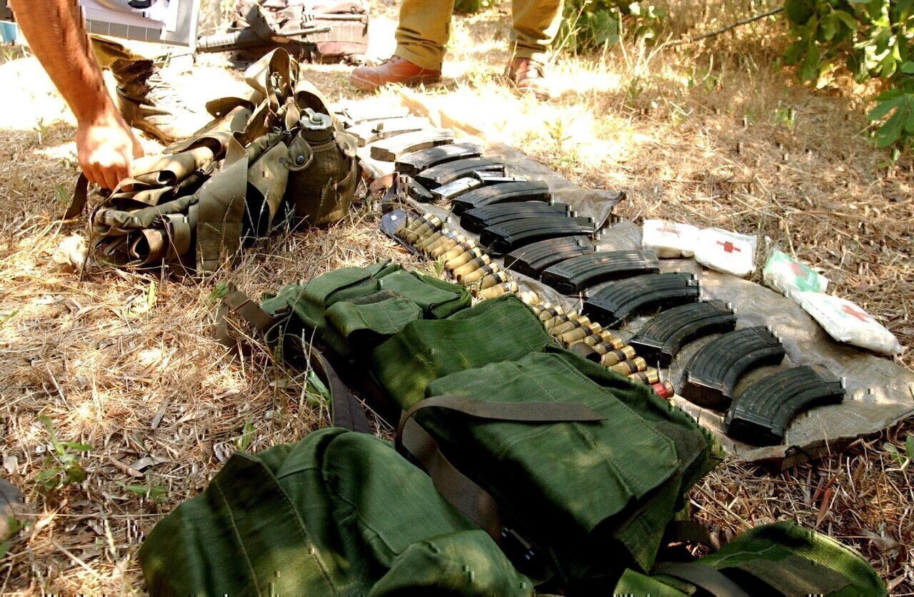 August 4, 2006
Hezbollah weaponry found during IDF operations in a village in the Eastern Sector of southern Lebanon.