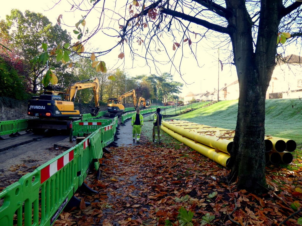 Gas pipe-line contract, Brook Street, Omagh (a)