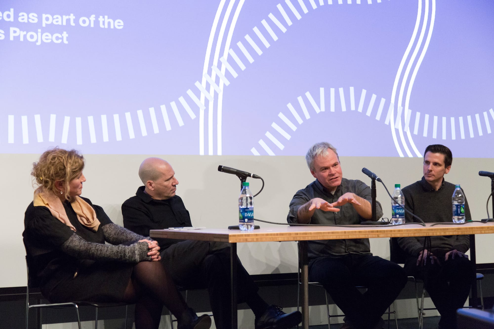 Yoonjai Choi, Glen Cummings, and Neil Donnelly
Response by Michael Rock and Susan Sellers
Presented as part of the Graphics Project, organized by Forrest Jessee
Hear three different designers present three different book projects. The conversation will focus on current trends in graphic design as well as the process of designing and editing books for different audiences and purposes. The presentations will be followed by a discussion between the designers led by Michael Rock and Susan Sellers.
Yoonjai Choi is a graphic designer and partner at Common Name.  Prior to co-founding the studio, Yoonjai held an art director position at New York design studio 2×4 for 5 years, where she worked with a variety of clients including LACMA, Prada, OMA, Bernard Tschumi, MoMA PS1, Rafael Moneo, and Barneys New York. 
Glen Cummings is a designer and partner at MTWTF.  MTWTF is a graphic design studio specializing in publications, environmental graphics and identity systems.  
Neil Donnelly is a graphic designer who often works with clients in architecture and art, including the Guggenheim, Yale University, Domus, Columbia University, The New York Times, Princeton Architectural Press, Storefront for Art and Architecture, and the Center for Urban Pedagogy. His work was included in the 2012 Brno Biennial of Graphic Design and has been featured at the Gwangju Design Biennale, the New Museum, the Museum of Arts and Design, and the Scottsdale Museum of Contemporary Art. 
Michael Rock and Susan Sellers are founders of studio 2x4. 2x4 is a global design consultancy headquartered in New York City with satellite studios in Beijing and Madrid. 2x4 focuses on brand strategy for cultural and commercial clients who value the power of design. Michael Rock is the Director of Graphical Architecture Studies at GSAPP. 

http://www.arch.columbia.edu