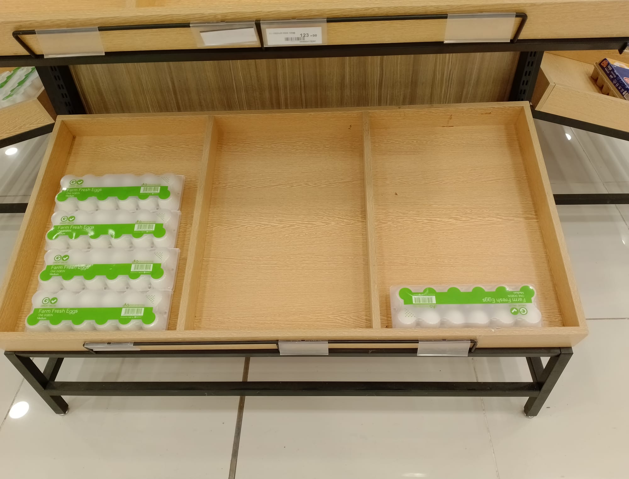 Great Value Farm Fresh Eggs at GMall of Cebu in Cebu City.