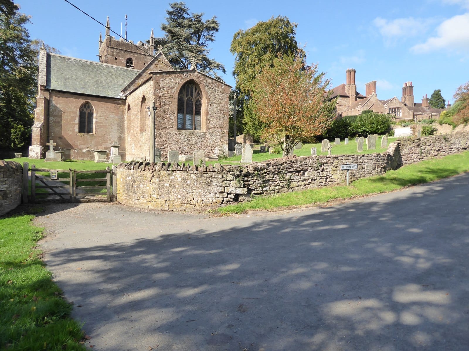 How Caple Church and How Caple Court