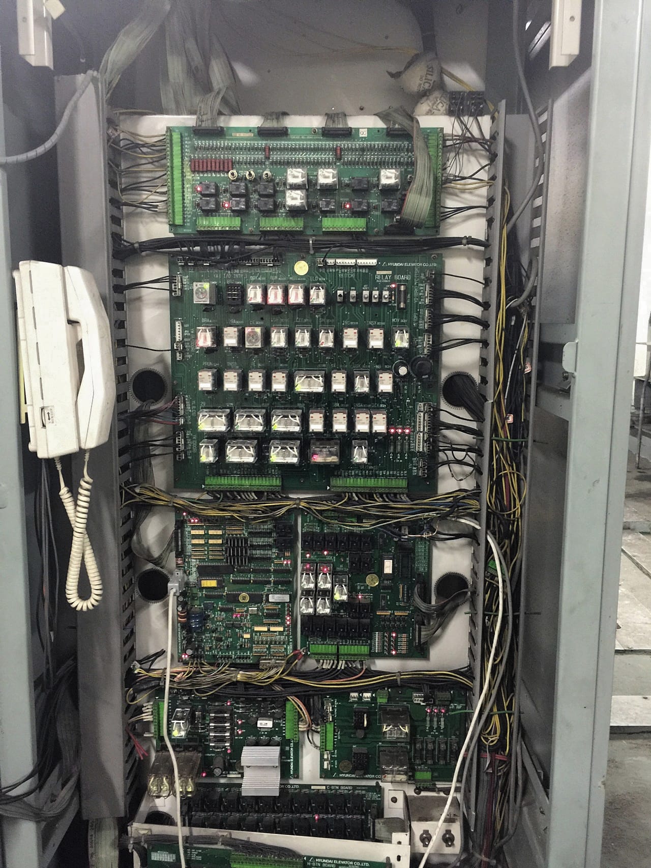 현대엘리베이터 BAX-VF 제어반