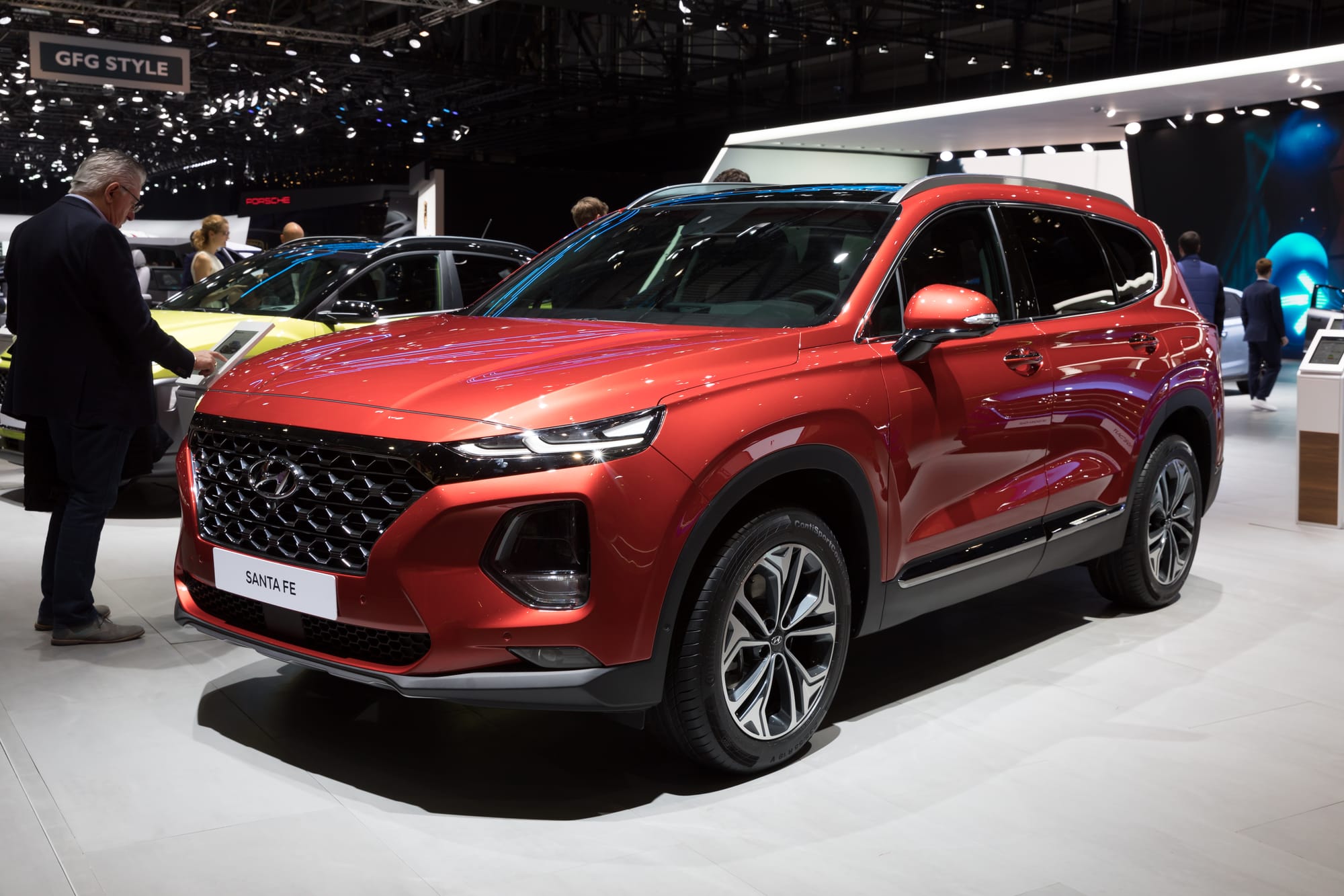 Hyundai Santa Fe at Geneva International Motor Show 2018, Le Grand-Saconnex