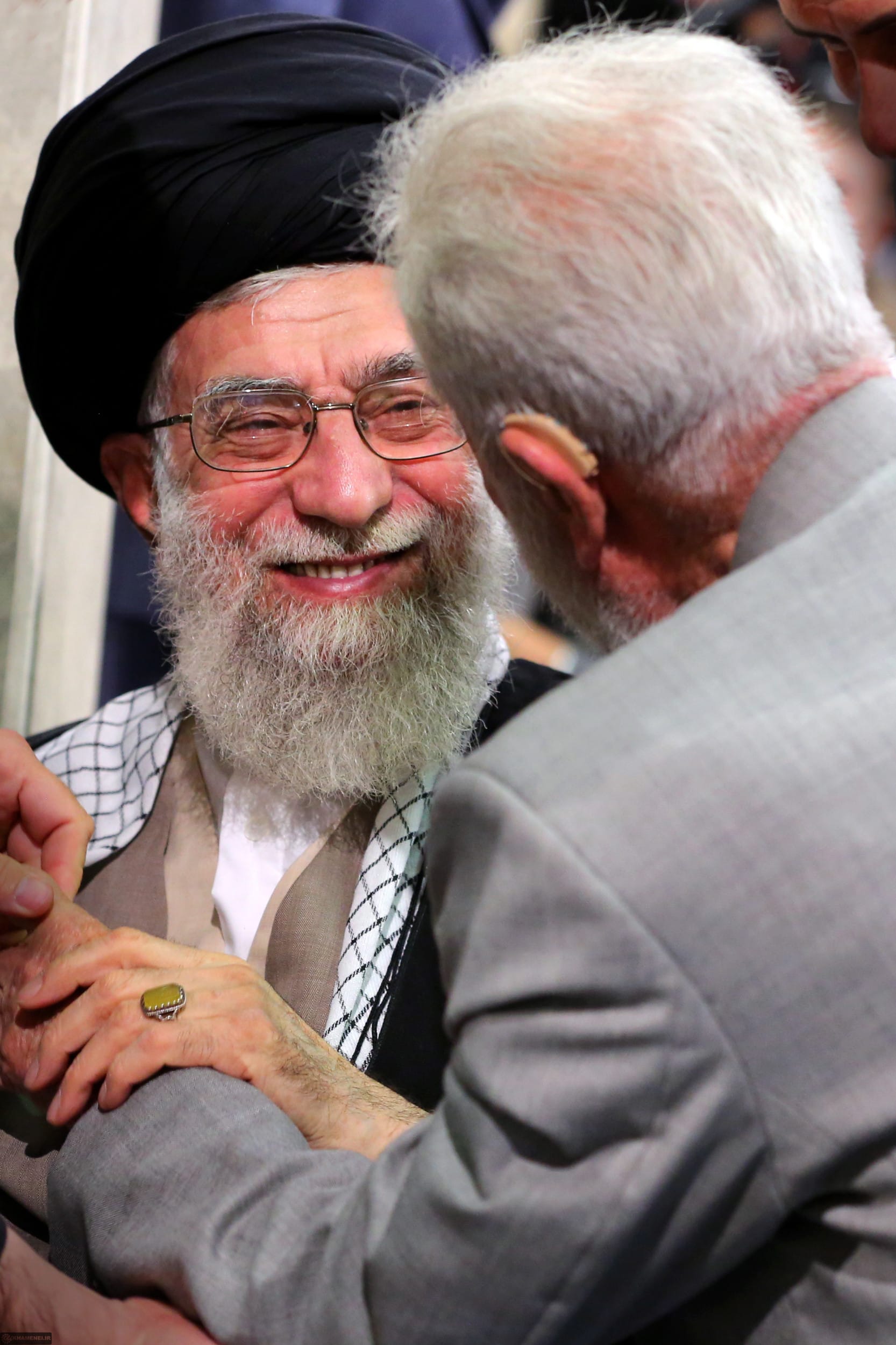 Ali Khamenei, Supreme Leader of Iran meets with people