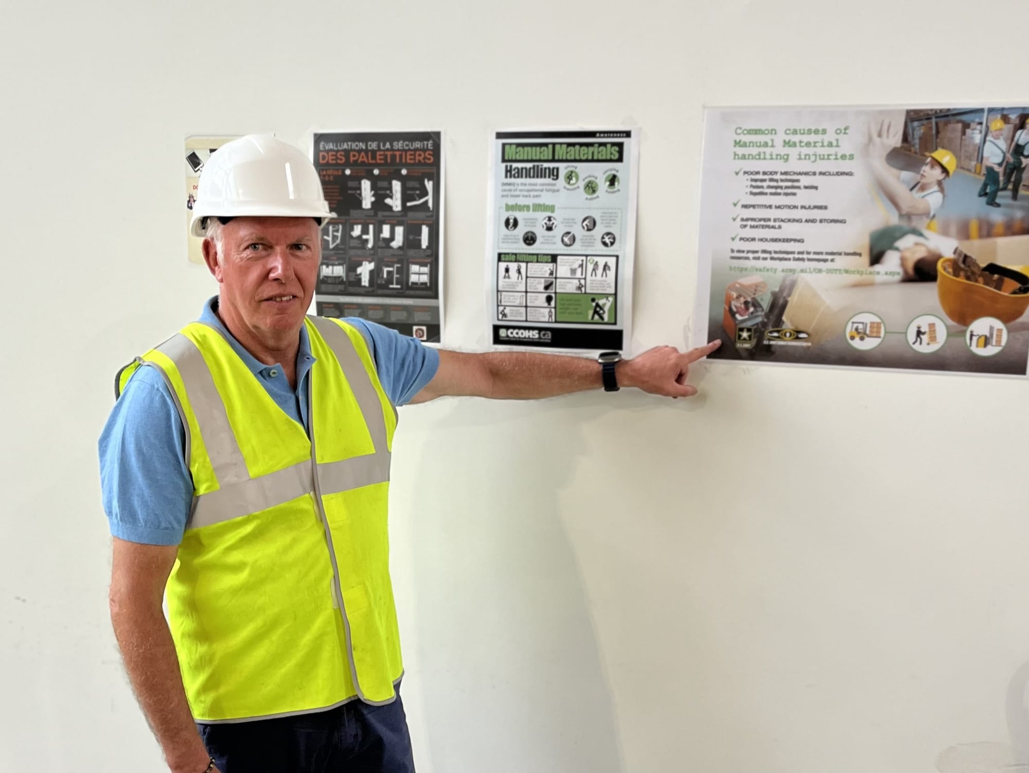 Bernard Jaye is the safety officer for Logistics Readiness Center Benelux, 405th Army Field Support Brigade. He said safety is a team effort. “I work very closely with the 405th AFSB Safety Office, the U.S. Army Garrison Benelux Safety Office and our five unit safety officers across the LRC – one unit safety officer at each location in the Benelux,” Jaye said. (Photo by Ringo Wilson)