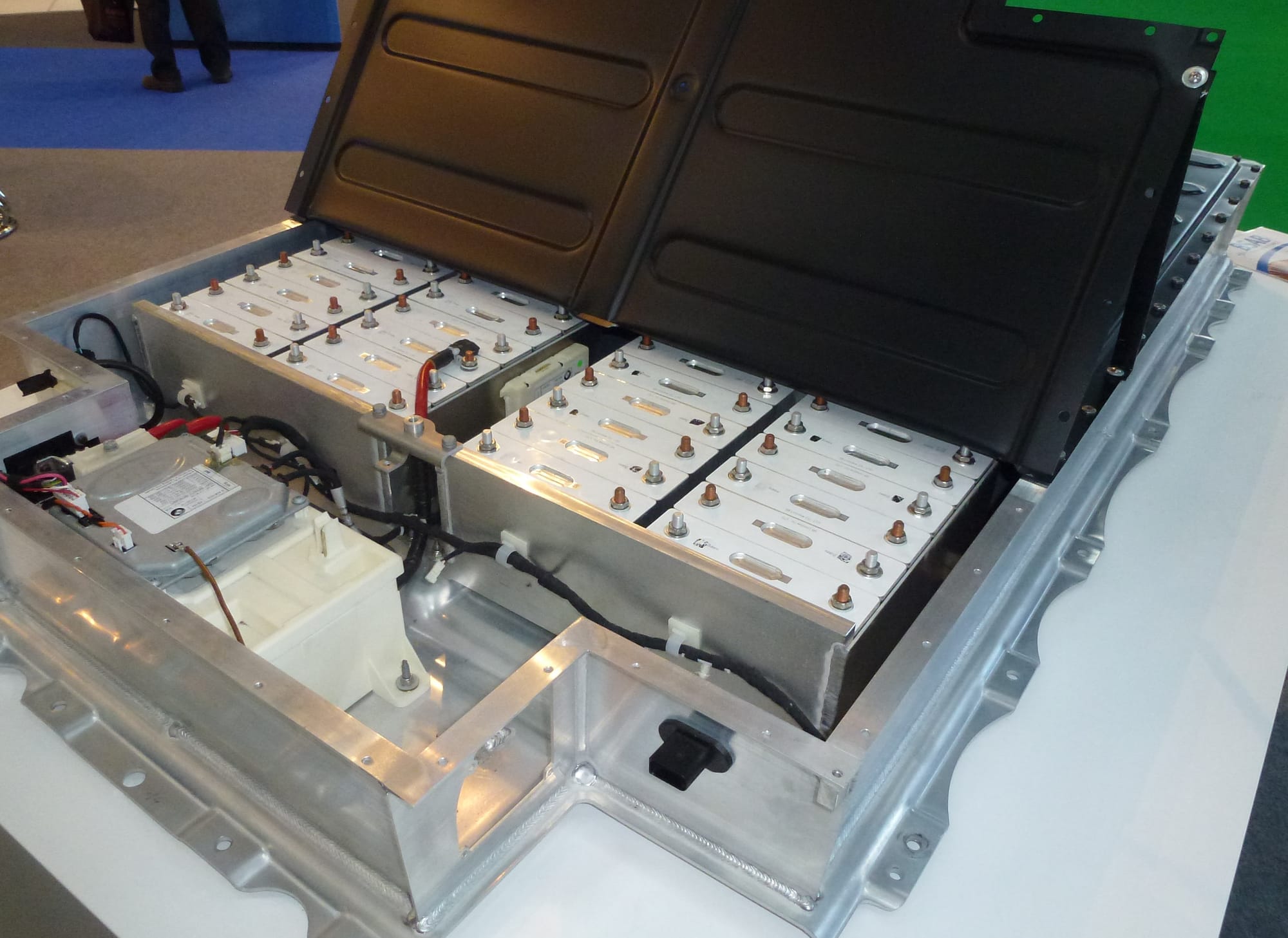 Battery Pack for BMW-i3 Electric Vehicle (at Munich Trade-Show Electronica)