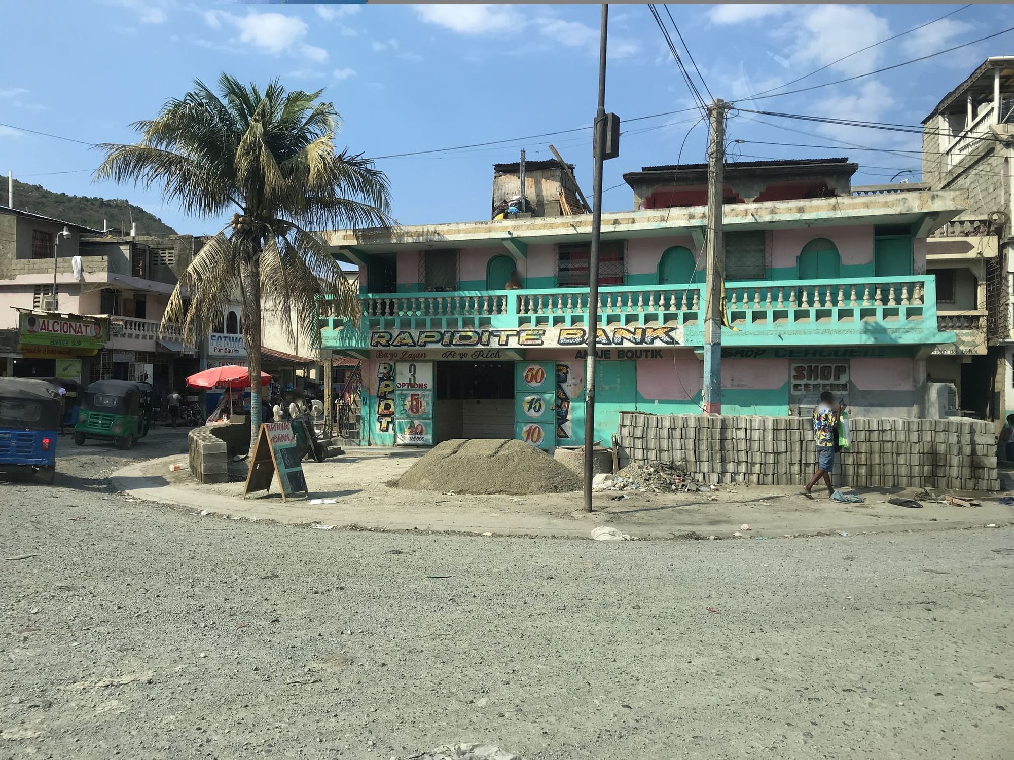 Cap-Haïtien street, where the Cap-Haïtien fuel tanker explosion occurred.