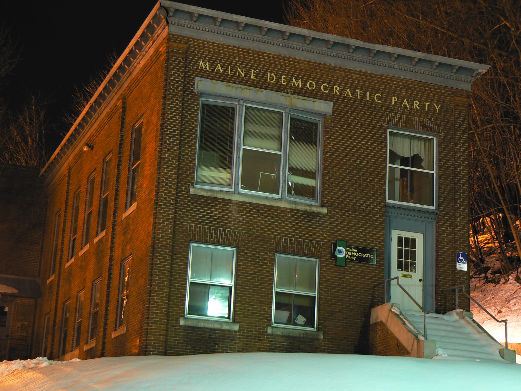 Maine Democratic Party (from the perspective of the building)