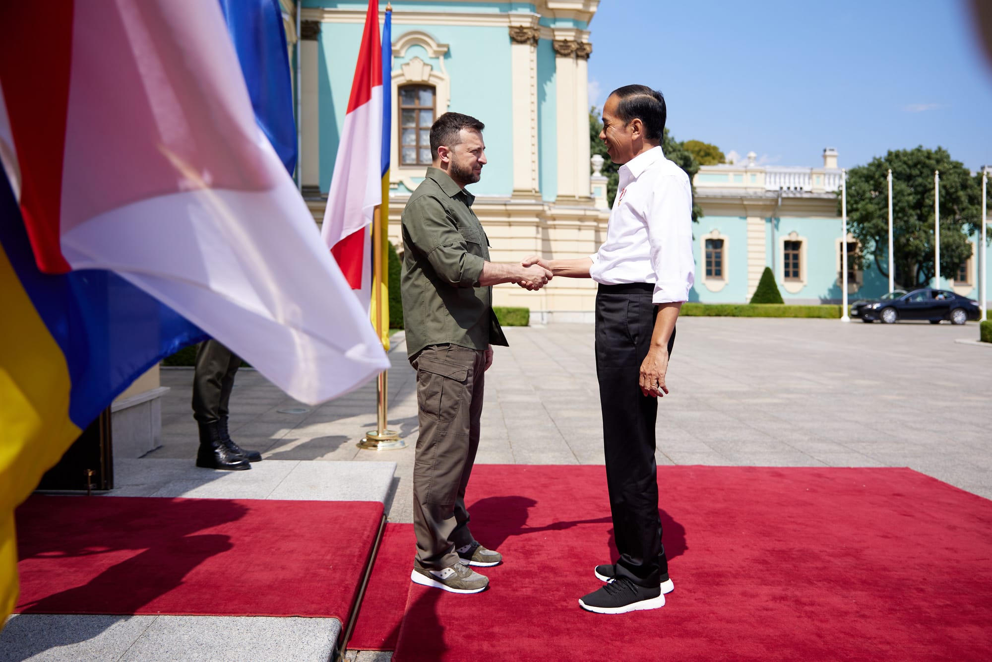 Meeting of the President of Ukraine with the President of the Republic of Indonesia in Kyiv