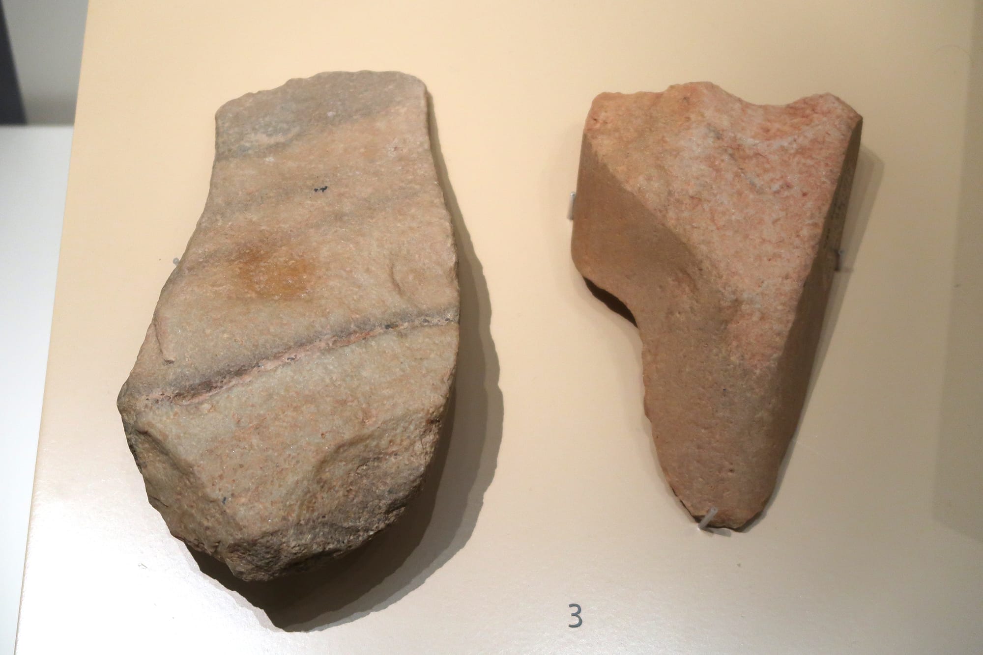 Paleolithic Cleavers. Gimpo, Gyeonggi-do. National Museum of Korea