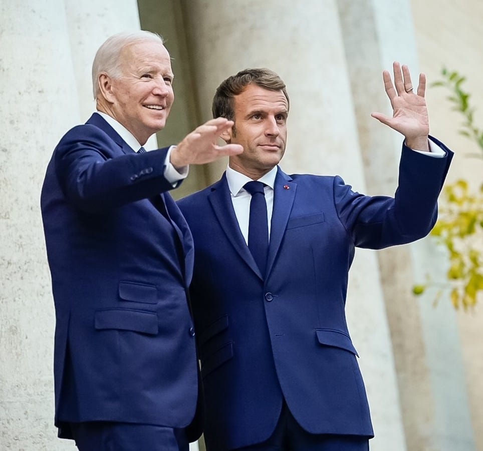 I had a great meeting with French President Emmanuel Macron this afternoon. The United States has no older, no more loyal, no more decent ally than France. They’ve been with us from the beginning — and we will always be there for them.