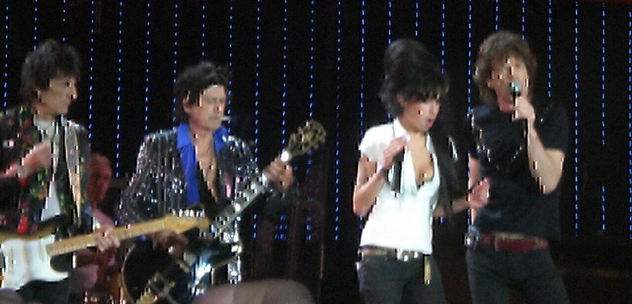 The Rolling Sttones e Amy Winehouse