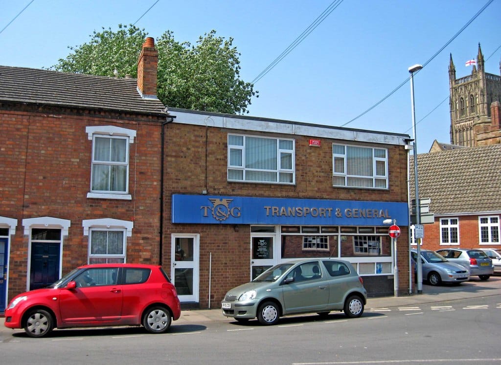 Transport & General Midlands Worcester District Office, 8 Severn Street, Worcester
