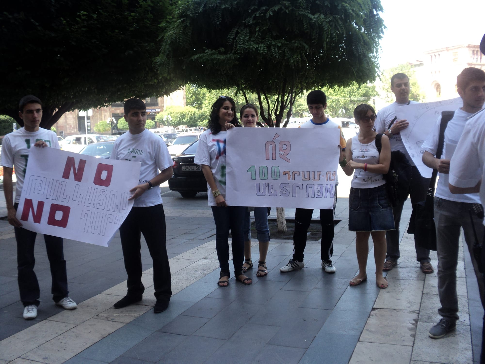 Wiki For Human Rights (Different photos of protests taken during the filming of Armenian Activists Now)